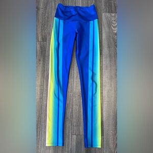 Goldsheep Neon Electric Ombré Leggings XS